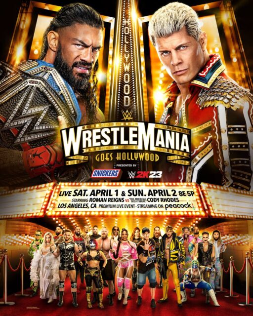 wrestlemania poster Actualización sobre los planes originales de WrestleMania 39 de Brock Lesnar y cómo cambiaron varias veces: se publica el póster oficial de WrestleMania 39